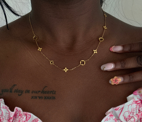 Collier trèfle
